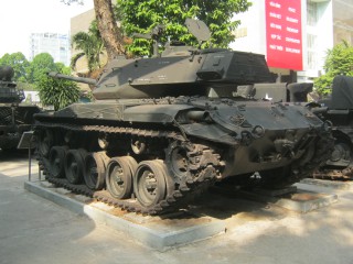 NATO-Panzer M41, R�ckansicht