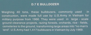 NATO-Bulldozer D7E, Text