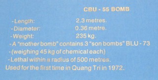 NATO-Bombe CBU55, Text