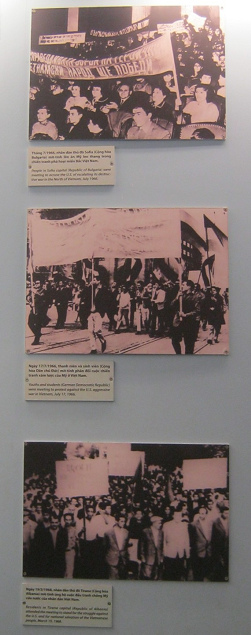 Demonstrationen gegen den
                              Vietnamkrieg: Bulgarien, DDR, Albanien