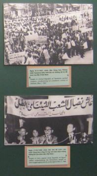 Demonstrationen gegen
                              den Vietnamkrieg in Tansania 1967 und in
                              Kairo (�gypten) 1968