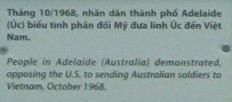 Demonstration gegen
                                den Vietnamkrieg in Adelaide
                                (Australien), Oktober 1968