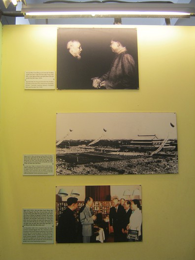 Ho Chi Minh feiert die
                              Verbindung Vietnam-China