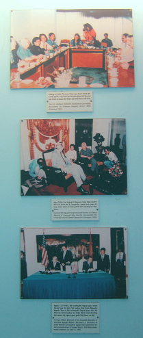 Delegierte der kriminellen
                                  "USA" in Vietnam 1994 und
                                  1995