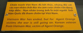 Agent-Orange-Opfer Korea-Veteran,
                                  Text: Der Vietnamkrieg ging zu Ende,
                                  aber f�r die Agent-Orange-Opfer ist
                                  dieser Krieg nie zu Ende. Hier ein
                                  koreanischer Veteran aus dem
                                  Vietnamkrieg, auch ein
                                  Agent-Orange-Opfer
