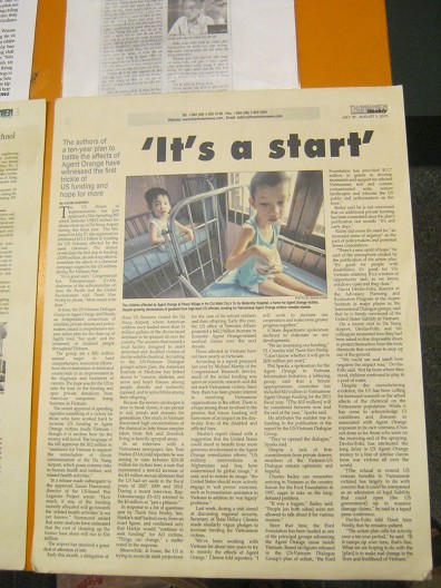 Zeitung �ber Agenet Orange 04