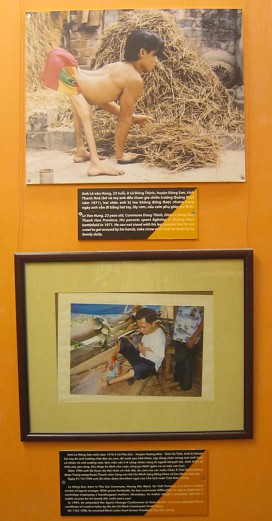 Zwei
                              Agent-Orange-Opfer