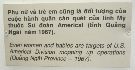 Die kriminelle NATO in Vietnam jagte
                              auch Frauen mit Babys, Text