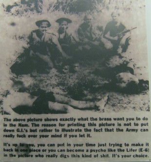 Kriminelle
                              NATO-GIs k�pfen Vietnamesen: GIs mit
                              gek�pften, vietnamesischen Patrioten