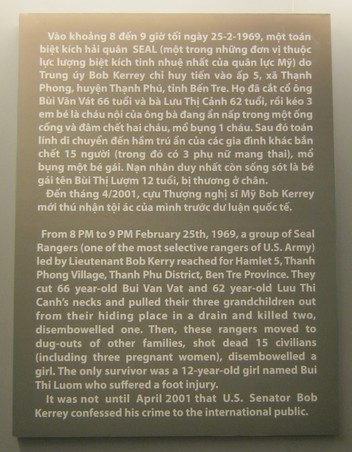 Bob Kerrey in Vietnam,
                                      Text