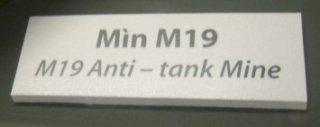 Panzermine M19 - Text