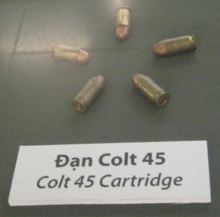 Vietnamkrieg: Revolverpatronen
                              Colt 45