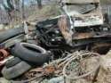 Autoabfall / Autom�ll im Wald